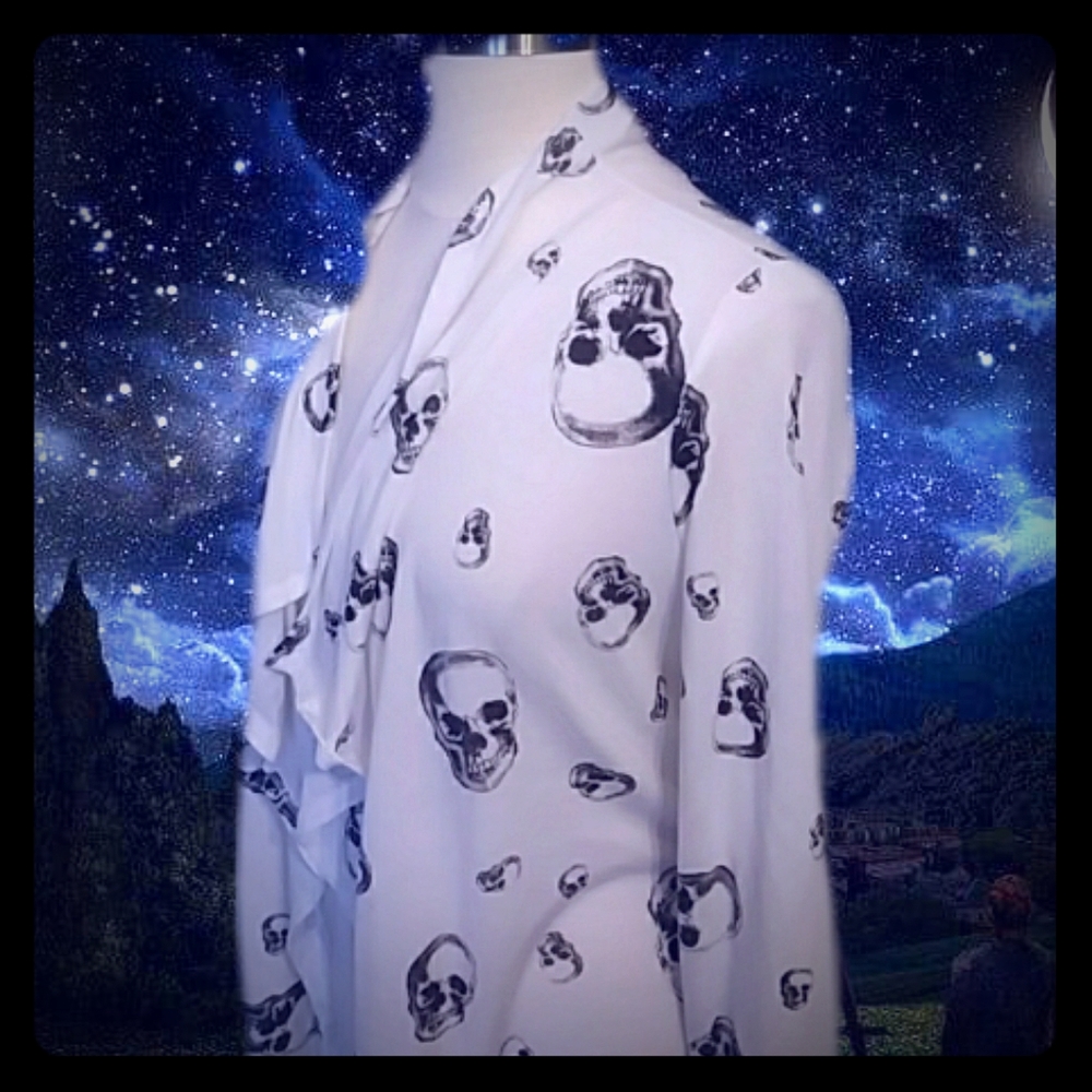Skull cardigan
